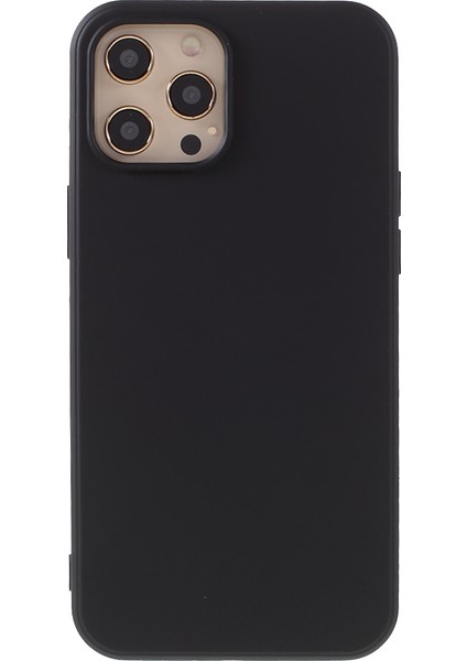 Iphone 12 Pro/12 Için Anti -Drop Sıvı Silikon Arka Kapak - Siyah (Yurt Dışından)