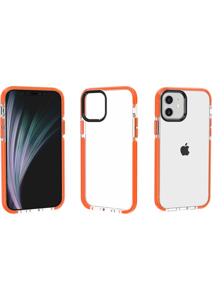 Iphone 12 Pro/iphone 12 Için Yumuşak Tpu Telefon Kılıfı - Turuncu (Yurt Dışından) fırsatları
