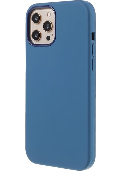 Yumuşak Katı Silikon Ince Fit Tam Gövdeli Şok Geçirmez Koruyucu Telefon Kasası Iphone 12/12 Pro-Dark Blue Için (Yurt Dışından) modelleri