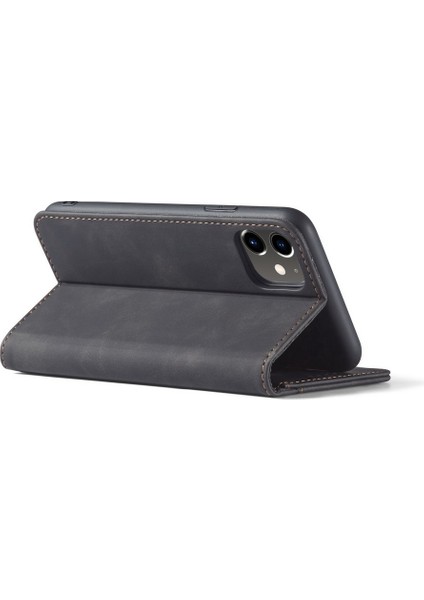 Fantasy Serisi Iphone 12 Pro/iphone 12 - Black Için Otomatik Ahmed Deri Cüzdan Stand Kılıfı (Yurt Dışından) fırsatları