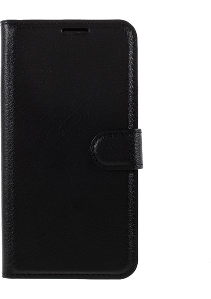 Iphone 12 Pro/12 Cep Telefon Aksesuarları-Black Için Litchi Yüzey Kabuğu Deri Kılıf (Yurt Dışından)