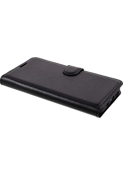 Iphone 12 Pro/12 Cep Telefon Aksesuarları-Black Için Litchi Yüzey Kabuğu Deri Kılıf (Yurt Dışından) fırsatları