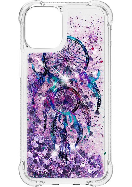 Iphone 12 Pro/12 Için Desen Baskı Glitter Powder Sequins Tpu Kılıfı - Dream Catcher (Yurt Dışından) fiyatları