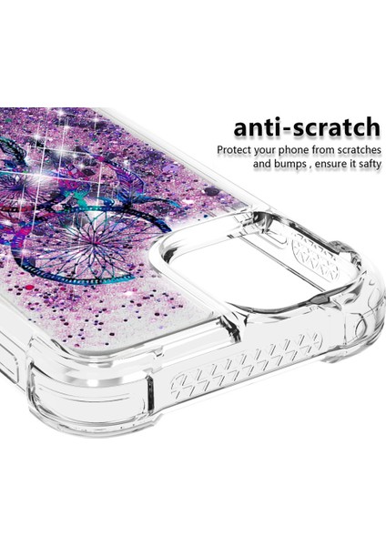 Iphone 12 Pro/12 Için Desen Baskı Glitter Powder Sequins Tpu Kılıfı - Dream Catcher (Yurt Dışından) fırsatları