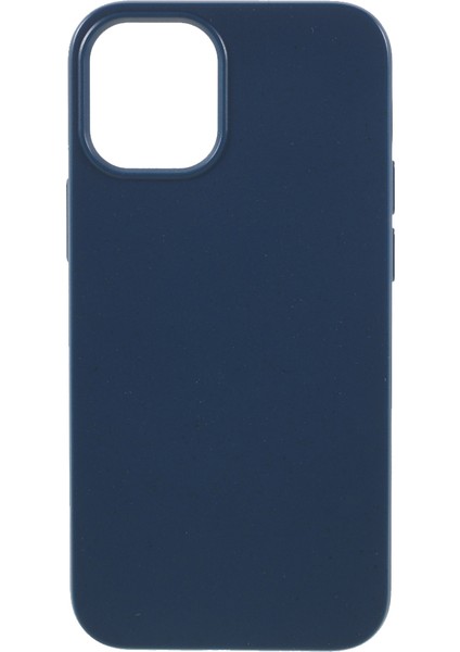 Iphone 12 Pro/12 Yıldızlı Gökyüzü Mat Telefon Kılıfı Biyobozunur Buğday Saman Stili Tpu Arka Kapak Mavisi (Yurt Dışından)