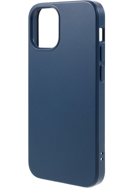 Iphone 12 Pro/12 Yıldızlı Gökyüzü Mat Telefon Kılıfı Biyobozunur Buğday Saman Stili Tpu Arka Kapak Mavisi (Yurt Dışından)