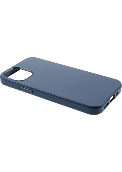 Iphone 12 Pro/12 Yıldızlı Gökyüzü Mat Telefon Kılıfı Biyobozunur Buğday Saman Stili Tpu Arka Kapak Mavisi (Yurt Dışından)