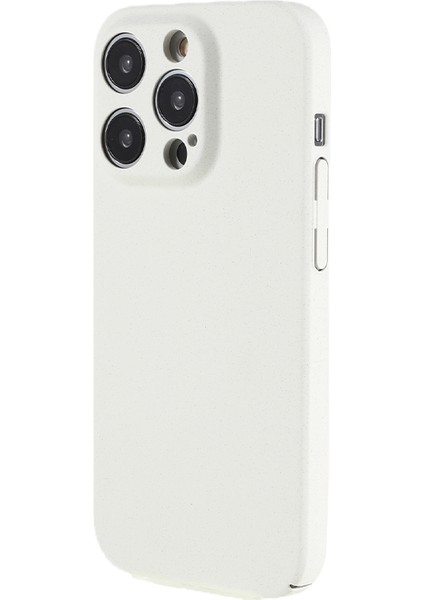 Iphone 12 Pro Phone Mat Doku Anti -Slatch Sert Pc Telefon Kılıfı - Beyaz (Yurt Dışından)