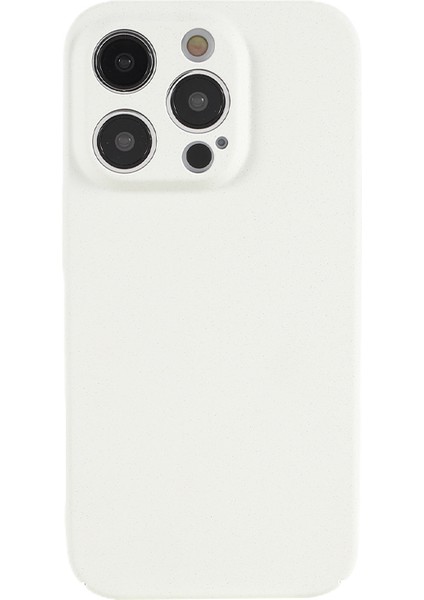Iphone 12 Pro Phone Mat Doku Anti -Slatch Sert Pc Telefon Kılıfı - Beyaz (Yurt Dışından)