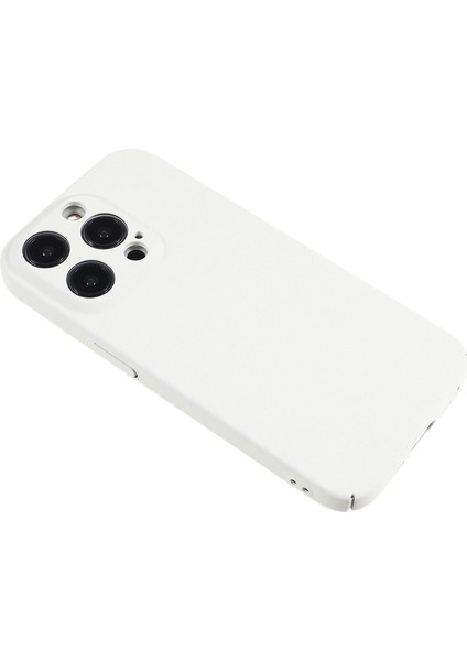 Iphone 12 Pro Phone Mat Doku Anti -Slatch Sert Pc Telefon Kılıfı - Beyaz (Yurt Dışından)