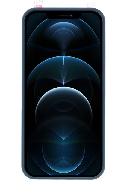 Iphone 12 Pro Max Telefon Kılıfı Tam Vücut Koruma Pc Önce Cam Ekran Koruyucusu Blue (Yurt Dışından) modelleri