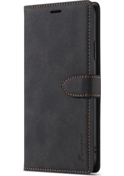 F1 Serisi Deri Cüzdan Stand Kapak Kılıfı Iphone 12 Pro Max - Black (Yurt Dışından) fiyatları