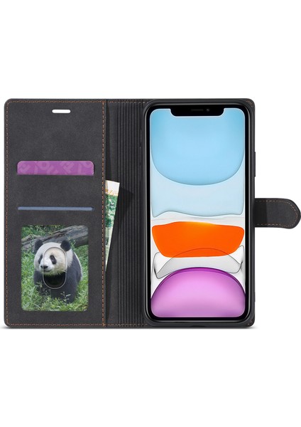 F1 Serisi Deri Cüzdan Stand Kapak Kılıfı Iphone 12 Pro Max - Black (Yurt Dışından) fırsatları