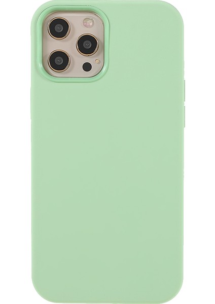 Iphone 12 Pro Max 6.7 Inç Için Yumuşak Dokunmatik Katı Silikon Tam Vücut Koruyucu Kasa - Nane Yeşil (Yurt Dışından) fiyatları