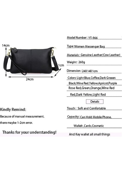 Siyah Yüksek Kaliteli Hakiki Deri Omuz Çantası Kadın # 39; S Çanta Moda Kadınlar Için Crossbody Çanta Messenger Çanta Kadın Çanta Kılıf (Yurt Dışından) indirimleri