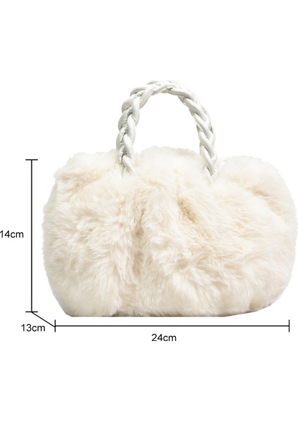 Sarı Kadınlar Zarif Crossbody Çanta Kabarık Peluş Bulut Çanta Çanta Dokuma Kolu Kadın Omuz Marka Çanta Kızlar Küçük Tote Çantalar (Yurt Dışından) fiyatları