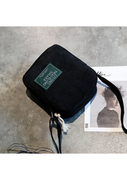 Siyah Moda Kadın Crossbody Messenger Çanta Omuz Çantaları Bayanlar Kadınlar Için Rahat Çanta 2023 Bolsos Mochilas Kadife Kahverengi (Yurt Dışından)