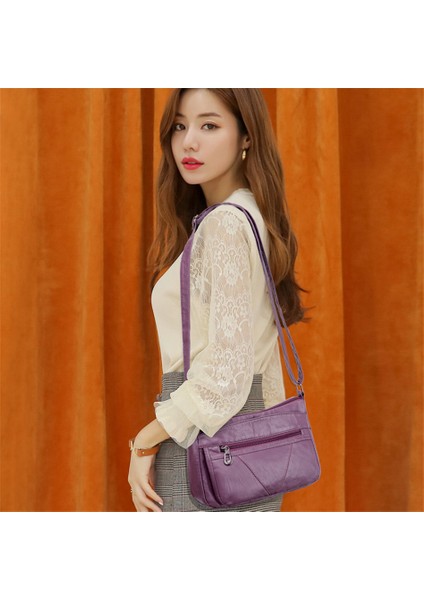 Siyah Yüksek Kaliteli Yumuşak Deri Kadın Çantaları 2022 Trendleri Omuz Çantası Lüks Tasarımcı Çanta Cüzdanlar Kadın Klasik Crossbody Sac (Yurt Dışından) modelleri