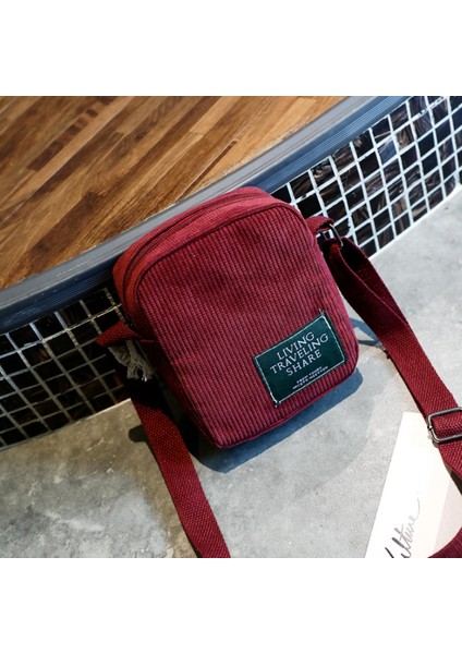 Kırmızı Moda Kadın Crossbody Askılı Çanta Omuz Çantaları Bayanlar Kadınlar Için Rahat Çanta 2023 Bolsos Mochilas Kadife Kahverengi (Yurt Dışından)