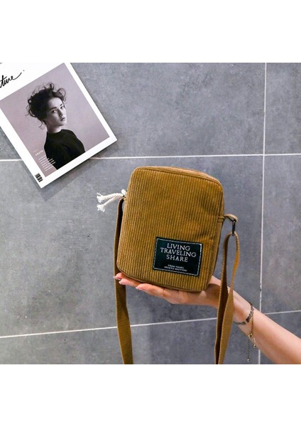 Kırmızı Moda Kadın Crossbody Askılı Çanta Omuz Çantaları Bayanlar Kadınlar Için Rahat Çanta 2023 Bolsos Mochilas Kadife Kahverengi (Yurt Dışından) modelleri