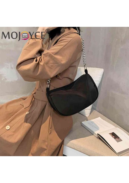 Beyaz Kadın Düz Renk Messenger Çanta Bayanlar Omuz Seyahat Crossbody Çanta Grace Kadınlar 2023 Için Taşınabilir Yüksek Kaliteli Naylon Çantalar (Yurt Dışından) fırsatları