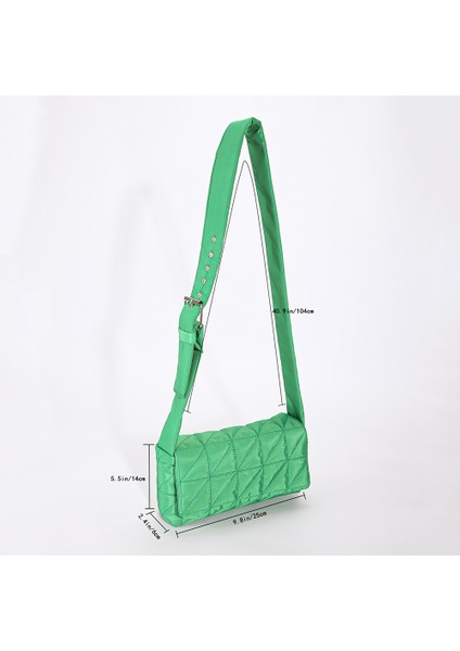 Siyah Moda Kadın Çanta Düz Renk Tasarımcı Yastıklı Kapitone Crossbody Çanta Kemer Tokası Kadın Crossbody Çanta Alışveriş Için (Yurt Dışından) modelleri