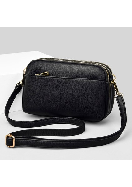 Gri Klasik Bayanlar Crossbody Çanta Çok Cep Vintage Crossbody Çanta Ayarlanabilir Askı Messenger Çanta Kızlar Için Seyahat Çantası (Yurt Dışından) fırsatları