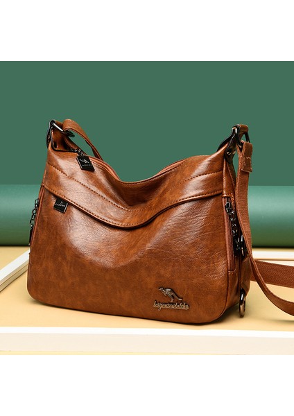 Siyah Lüks Çanta Kadın Çanta Tasarımcısı Kadınlar Için Yumuşak Deri Çanta Crossbody Messenger Çanta Bayanlar Vintage Omuz Çantası Ünlü Marka (Yurt Dışından) indirimleri