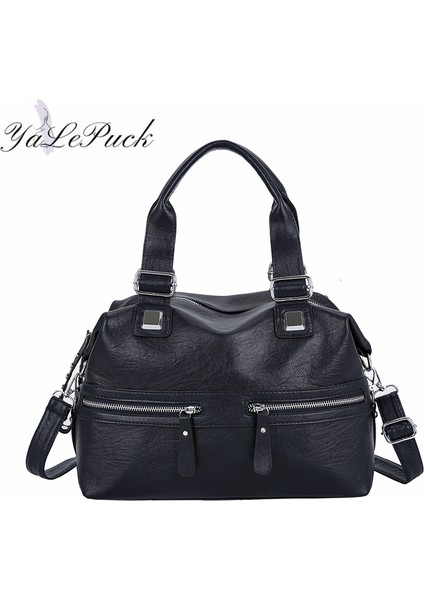 Mavi Sıcak Satış Kadın Çanta Büyük Kapasiteli Omuz Çantaları Yüksek Kaliteli Pu Deri Crossbody Çanta Bayanlar Vahşi Çapraz Vücut Çanta Seyahat Çantası (Yurt Dışından) indirimleri