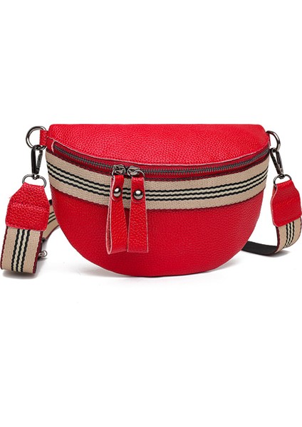 Gümüş Moda Fanny Kemer Paketi Pu Rhinestones Crossbody Çanta Deri Messenger Çanta Elmas Geniş Ayarlanabilir Askı Çanta Seyahat Çantası (Yurt Dışından) modelleri