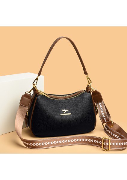 Kırmızı Yüksek Kaliteli Düz Renk Deri Omuz Crossbody Çanta Kadınlar Için 2023 Lüks Bayan Çanta Moda Kadın Messenger Tote Sac (Yurt Dışından) fiyatları