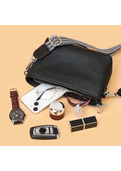 Kırmızı Moda Crossbody Çanta Geniş Kumaş Kayış Klasik Birinci Katman Dana Cüzdanları Yumuşak Düz Renk Hafta Sonu Tatili Için Basit Taşınabilir (Yurt Dışından) fiyatları