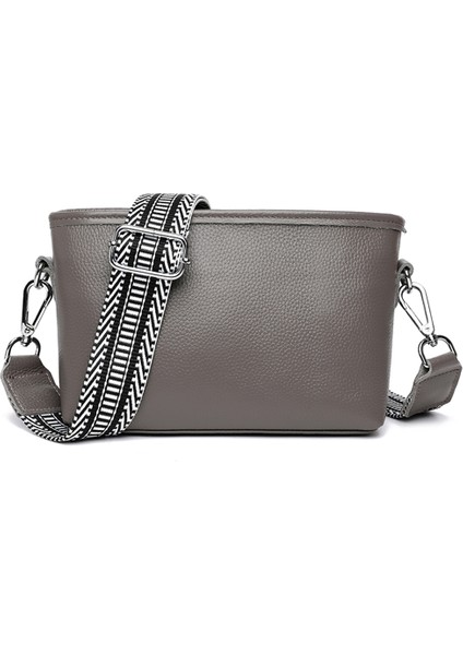 Kırmızı Moda Crossbody Çanta Geniş Kumaş Kayış Klasik Birinci Katman Dana Cüzdanları Yumuşak Düz Renk Hafta Sonu Tatili Için Basit Taşınabilir (Yurt Dışından) modelleri