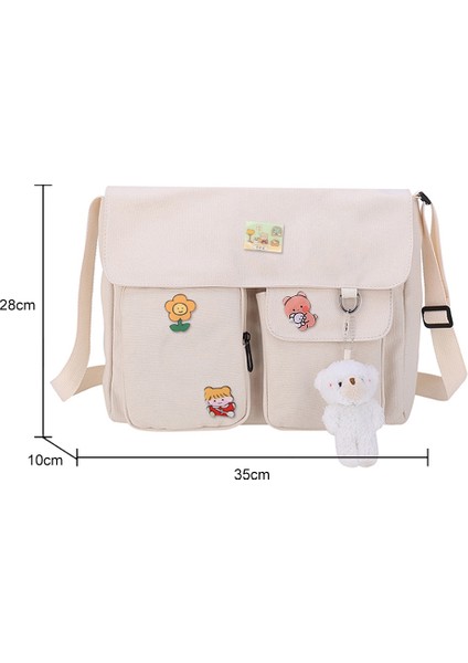 Siyah Ayı Harajuku Tuval Kadın Crossbody Çanta Öğrenciler Rahat Kadın Çanta Omuz Çantaları Genç Kız Askılı Çanta Çantası Çantası Gizli Sakli Konusmalar (Yurt Dışından) fiyatları