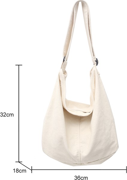 Kırmızı Kadın Çantaları Rahat Büyük Kapasiteli Omuz Çantaları Tuval Alışveriş Tote Moda Harajuku Çanta Rahat Bayanlar Crossbody Çanta (Yurt Dışından)
