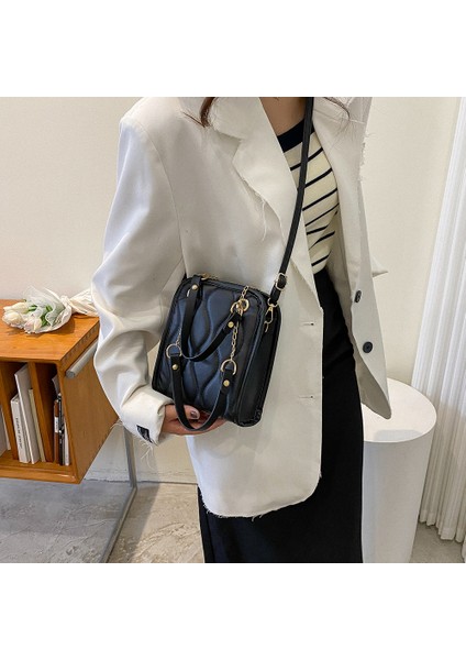 Yeşil Yeni Moda Baklava Desenli Kadınlar Için Crossbody Çanta Vintage Pu Deri Küçük En Saplı Çanta Bayanlar Omuz Çantaları Çanta (Yurt Dışından) fiyatları
