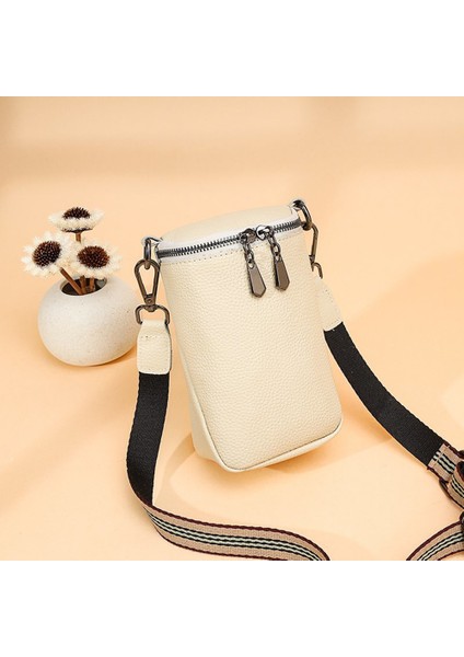 Kırmızı Basit Kaliteli Deri Crossbody Çanta Kadın Silindir Çanta Telefon Kılıfı Cüzdan Bayanlar Messenger Tasarımcı Çanta Çanta Alışveriş Çantası (Yurt Dışından) indirimleri