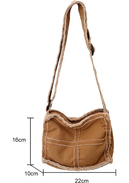 Siyah Tuval Öğrencileri Kitap Çantası Yumuşak Edebi Bayanlar Bez Çantalar Vintage Casual Seyahat Için Basit Ayarlanabilir Askı Kişilik (Yurt Dışından) modelleri
