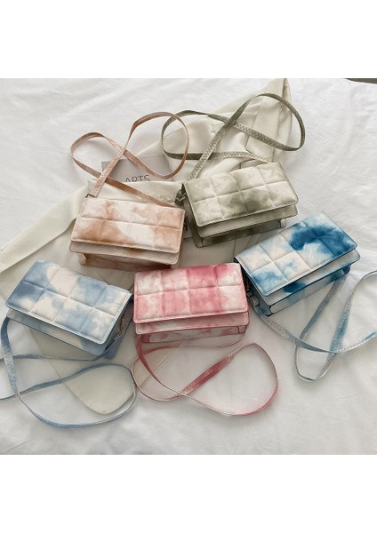 Pembe Moda Kadın Çantası Sadelik Askılı Çanta 2022 Trend Pu Rahat Damalı Flip Kişiselleştirilmiş Crossbody Çanta Bayan Çanta (Yurt Dışından) fiyatları