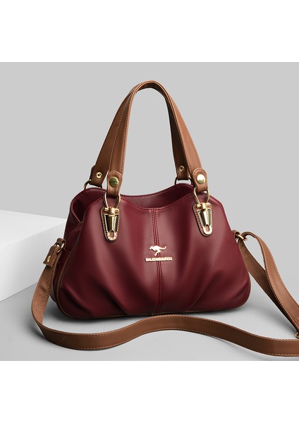 Siyah Lüks Çanta Kadın Çanta Tasarımcısı Pu Deri Düz Renk Messenger Çanta Moda Omuz Crossbody Bagswomen Casual Bez Çantalar (Yurt Dışından) indirimleri