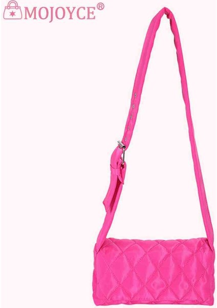 Mavi Basit Kapitone Çanta Düz Renk Niş Tasarımcı Crossbody Messenger Çanta Kare Kese Alışveriş Için Seyahat Için Küçük Flap (Yurt Dışından) modelleri