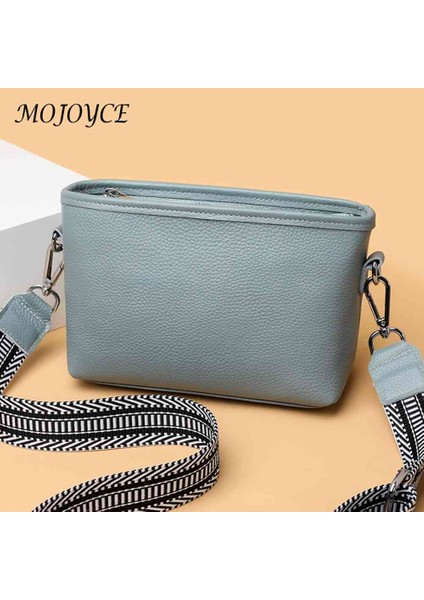 Gri Birinci Katman Dana Kadın Askılı Çanta Geniş Kumaş Kayış Koltukaltı Çanta Moda Yumuşak Düz Renk Rahat Basit Taşınabilir Çalışma Için (Yurt Dışından) indirimleri