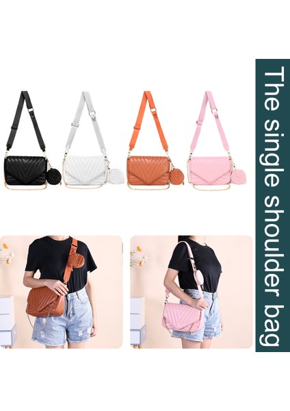 Siyah Kadın Crossbody Çanta Deri Pu Postacı Çantası Zincirler Eşkenar Dörtgen Desen Küçük Para Çantası ile Seyahat Için Bayan Günlük Çanta (Yurt Dışından) indirimleri