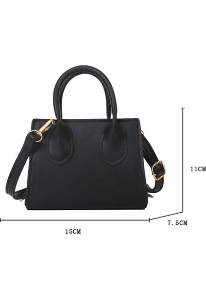 Beyaz 2022 Yeni Kadın Deri Küçük Kare Çanta Lüks En Saplı Çanta Kalın Zincir Omuz Crossbody Messenger Çanta Satchel Çanta (Yurt Dışından) modelleri