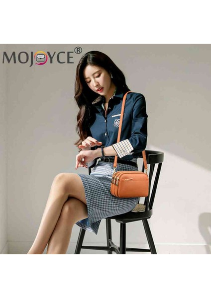 Siyah Klasik Kadın Pu Çanta Küçük Kare Vintage Bayanlar Crossbody Çanta Fermuar Crossbody Messenger Çanta Kızlar Için Seyahat Çantası (Yurt Dışından) fırsatları