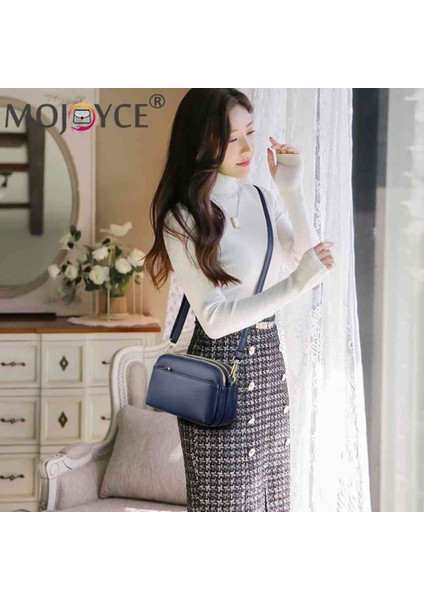 Siyah Klasik Kadın Pu Çanta Küçük Kare Vintage Bayanlar Crossbody Çanta Fermuar Crossbody Messenger Çanta Kızlar Için Seyahat Çantası (Yurt Dışından) indirimleri