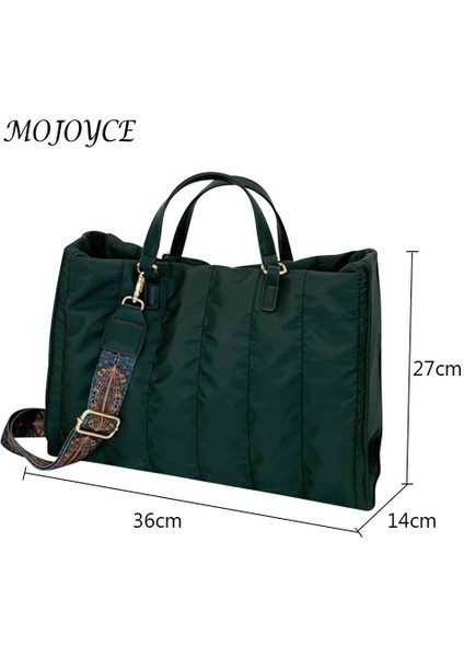 Siyah Moda Omuz Çantası Büyük Kapasiteli Kadın Kol Çantası Düz Renk Yumuşak Bayanlar Için Seyahat Için Taşınabilir Hafta Sonu Için Hediye (Yurt Dışından) indirimleri
