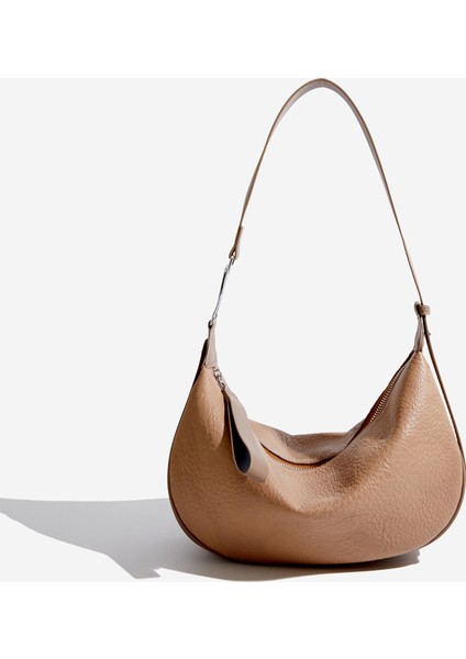 Siyah 100% Inek Derisi Moda Omuz Çantaları Kadın Rahat Kadınlar Için Crossbody Çanta Dumpling Bao Düz Renk Basit Çanta Kadın 's Çanta (Yurt Dışından) indirimleri