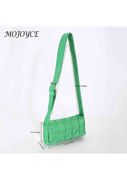 Pembe Moda Kadın Çanta Düz Renk Tasarımcı Yastıklı Kapitone Crossbody Çanta Kemer Tokası Kadın Crossbody Çanta Taşınabilir Seyahat (Yurt Dışından) fiyatları