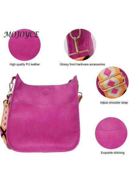 Beyaz Vintage Tote Çanta Dokuma Geniş Askı Sling Crossbody Çanta Moda Katı Retro Deri Bayanlar Kızlar Için Ayarlanabilir Kemer Günlük Çanta (Yurt Dışından) modelleri